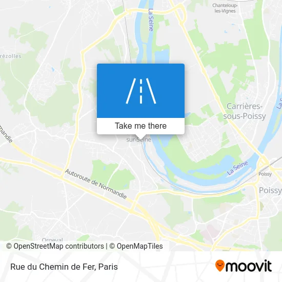 Rue du Chemin de Fer map