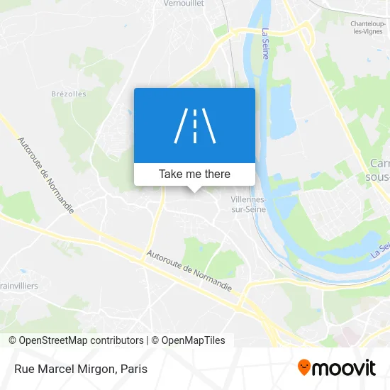 Rue Marcel Mirgon map