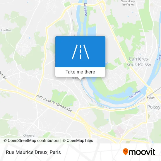 Rue Maurice Dreux map