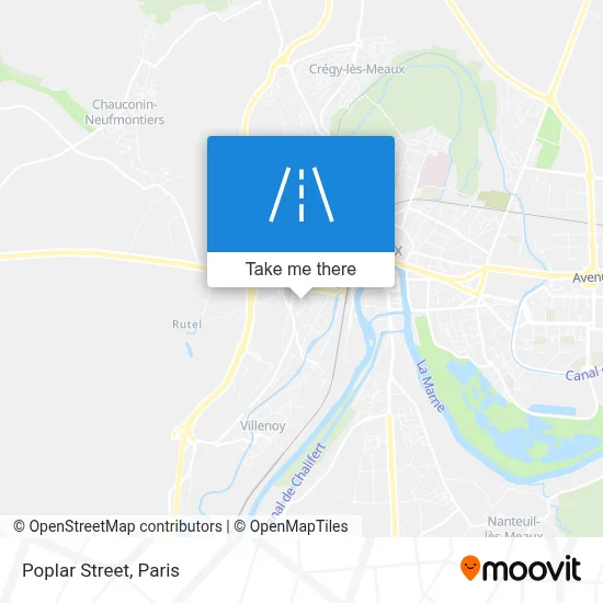 Rue Des Peupliers map