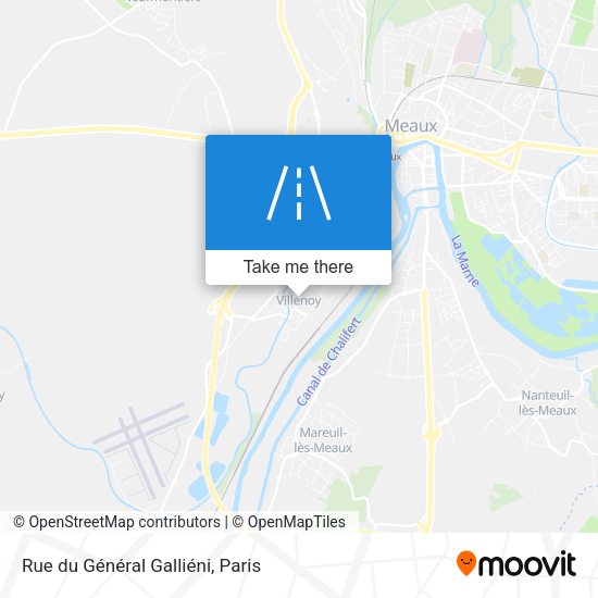 Rue du Général Galliéni map