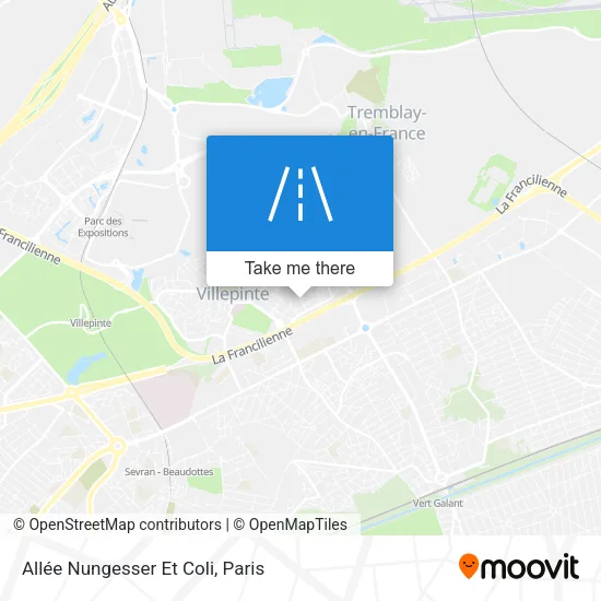 Allée Nungesser Et Coli map
