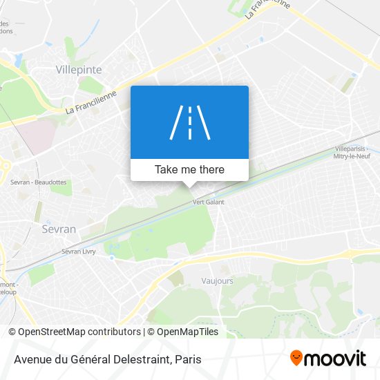 Avenue du Général Delestraint map