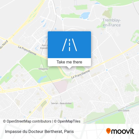 Impasse du Docteur Bertherat map