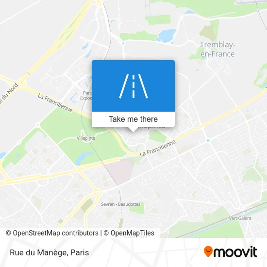Rue du Manège map