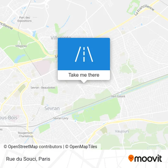Rue du Souci map