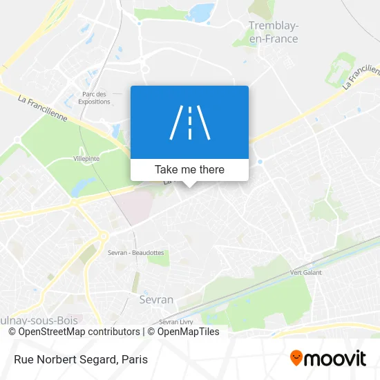 Rue Norbert Segard map