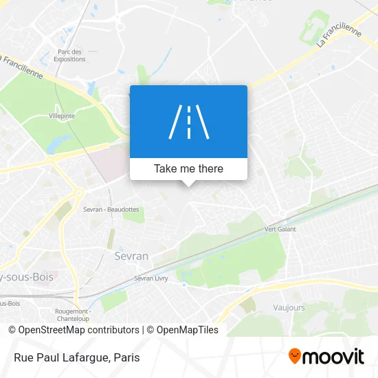 Rue Paul Lafargue map