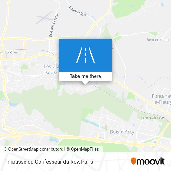 Impasse du Confesseur du Roy map