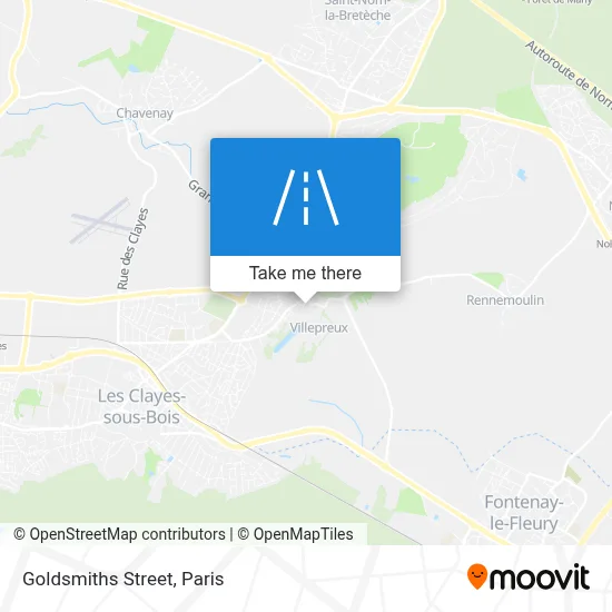 Rue Des Orfèvres map