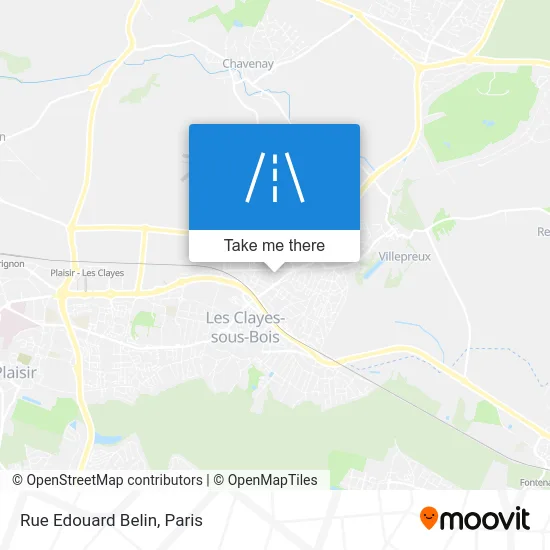 Rue Edouard Belin map