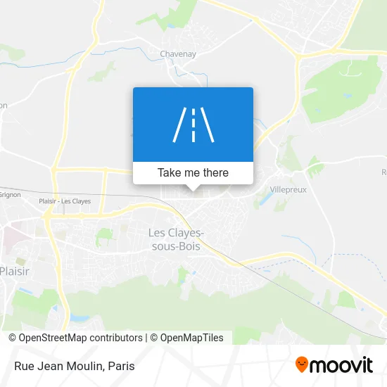Rue Jean Moulin map