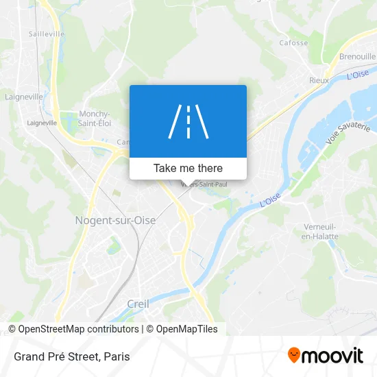 Rue Du Grand Pré map