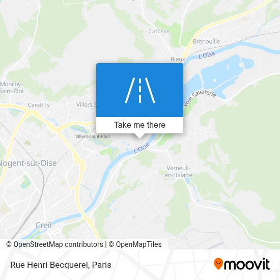 Rue Henri Becquerel map