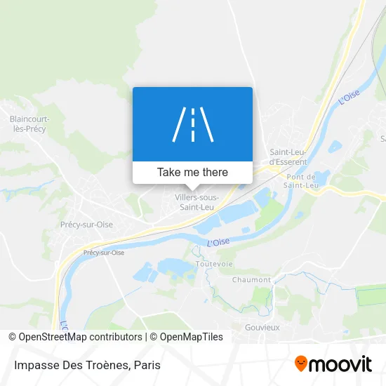 Impasse Des Troènes map