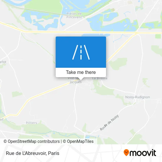 Rue de L'Abreuvoir map