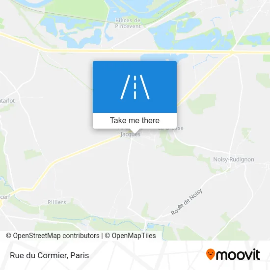 Rue du Cormier map