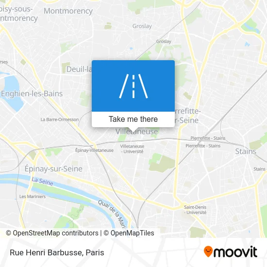 Rue Henri Barbusse map