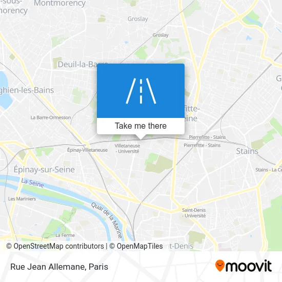 Rue Jean Allemane map