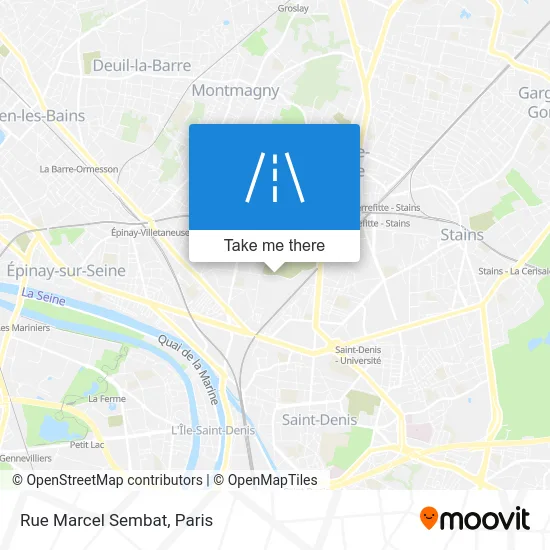 Rue Marcel Sembat map