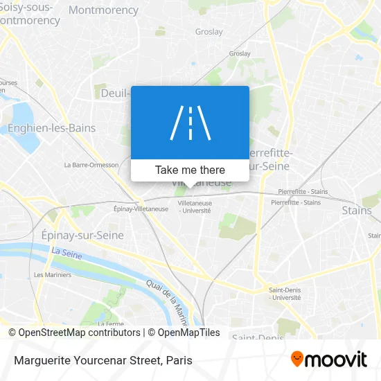 Rue Marguerite Yourcenar map