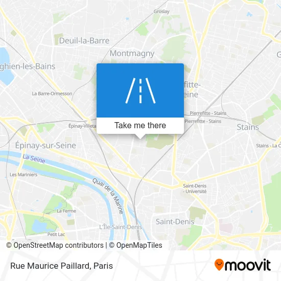 Rue Maurice Paillard map