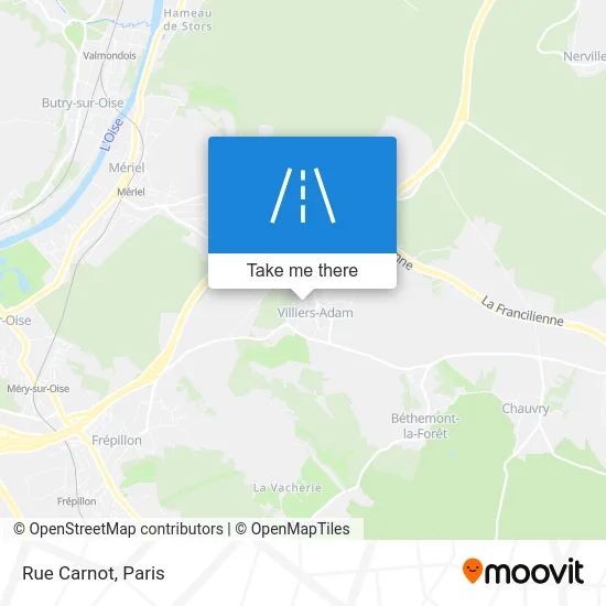 Mapa Rue Carnot