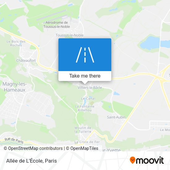 Allée de L'École map