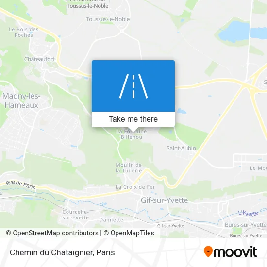 Chemin du Châtaignier map