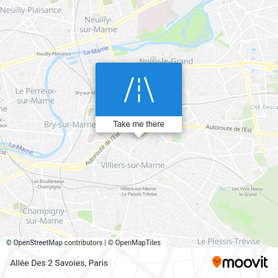 Allée Des 2 Savoies map