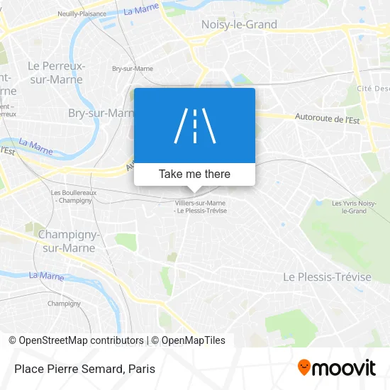 Place Pierre Semard map