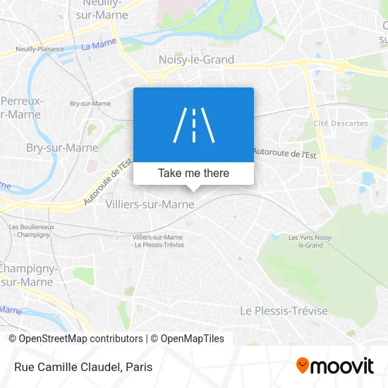 Rue Camille Claudel map