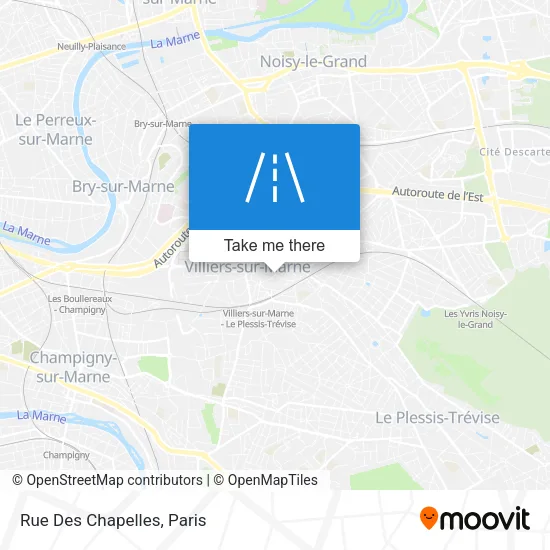 Rue Des Chapelles map