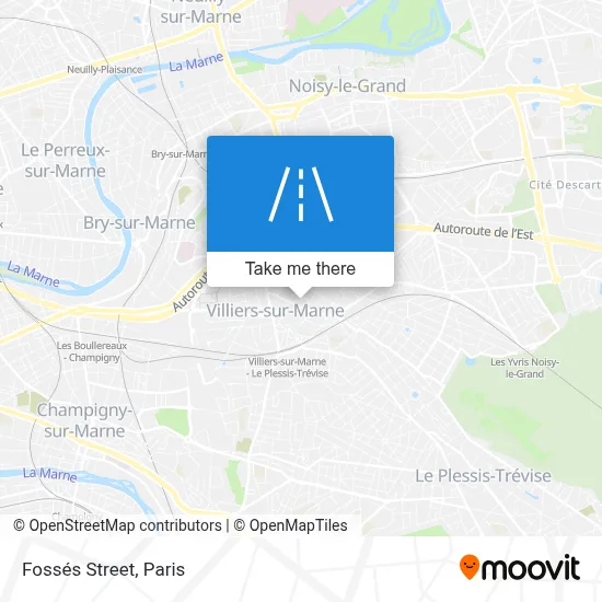 Rue Des Fossés map