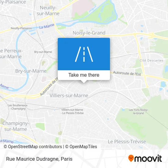 Rue Maurice Dudragne map