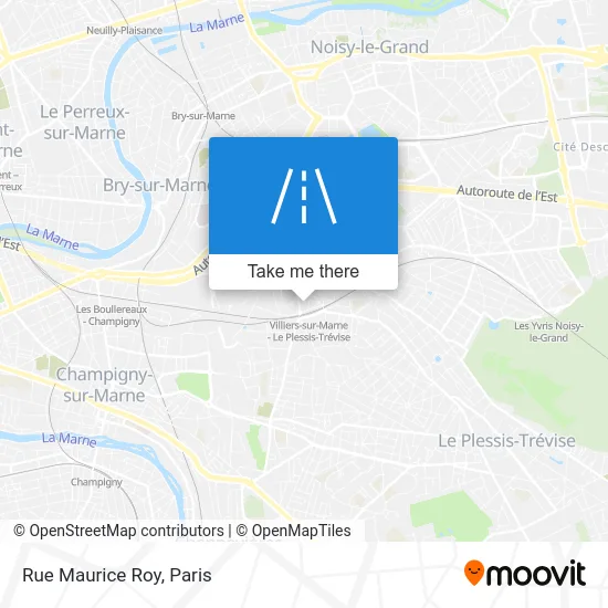 Rue Maurice Roy map