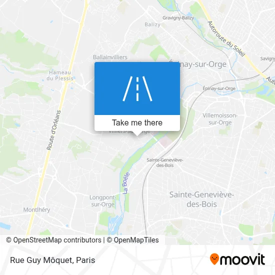 Rue Guy Môquet map