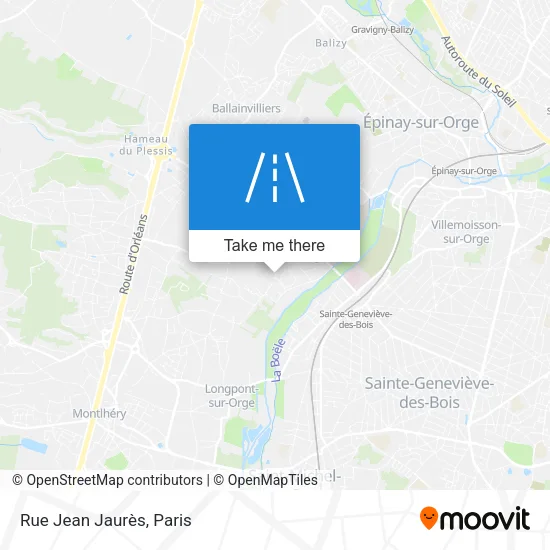 Rue Jean Jaurès map