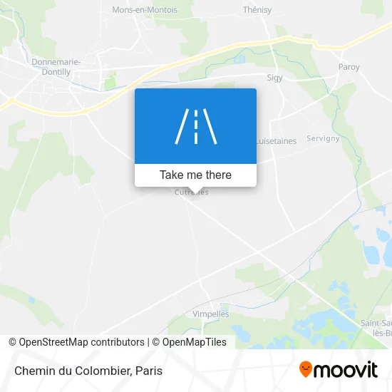 Chemin du Colombier map