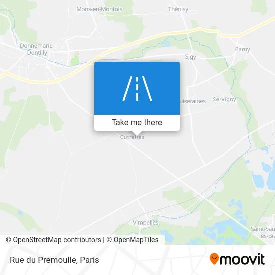 Rue du Premoulle map
