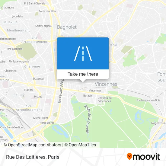 Rue Des Laitières map