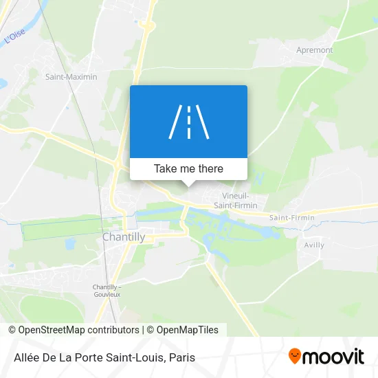 Allée De La Porte Saint-Louis map