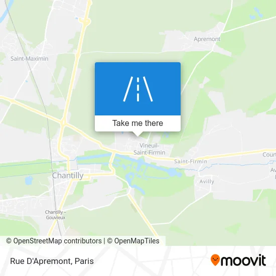 Rue D'Apremont map