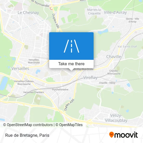 Rue de Bretagne map
