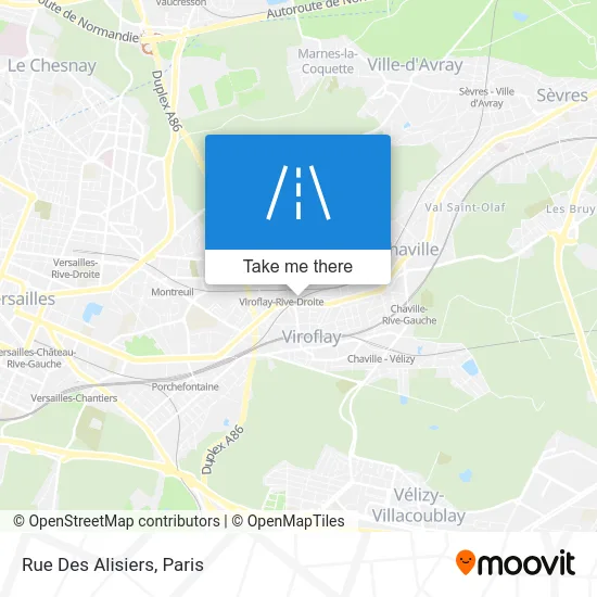 Rue Des Alisiers map