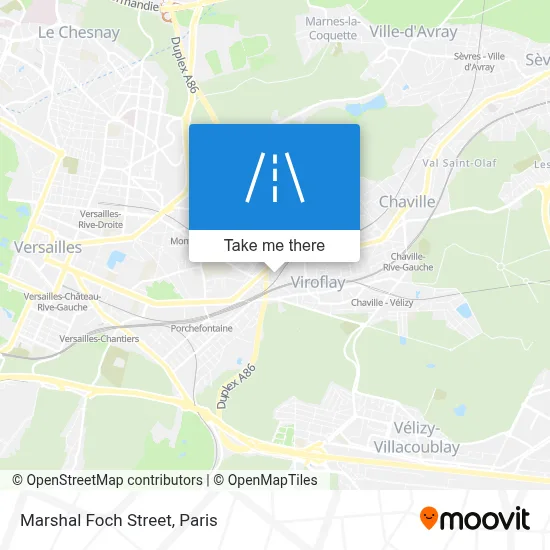 Rue du Maréchal Foch map