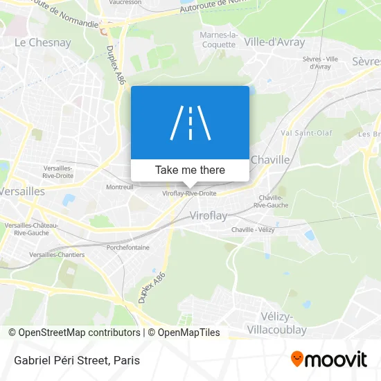 Rue Gabriel Péri map