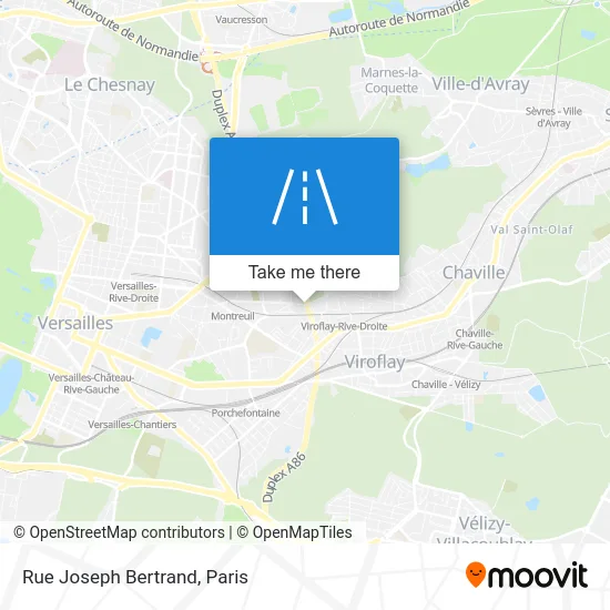 Rue Joseph Bertrand map