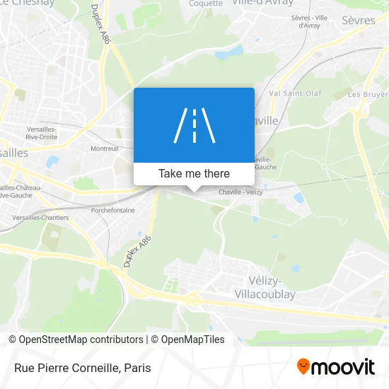 Rue Pierre Corneille map