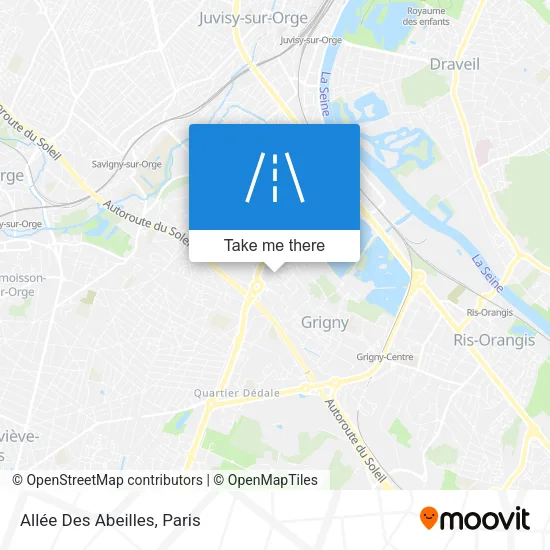 Allée Des Abeilles map